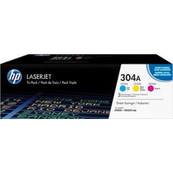 HP 304A HP CF372AM CMY 3-Pack Toner do HP Color LaserJet CP2025 (CB493A), HP Color LaserJet CP2025dn (CB495A), HP Color LaserJet CP2025n (CB494A), HP